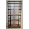 Industrial Metal Pipe Display Storage Shelve